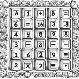Interactive Arithmetic Coloring Page for Kids | Fun Math Activities