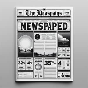 Realistic Newspaper Front Page Design
