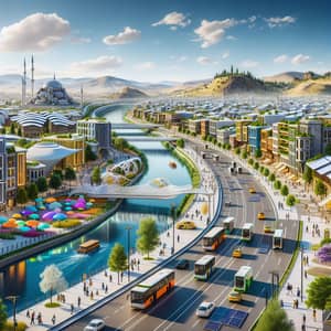 Modern Eskişehir: Sustainable Urban Design Vision