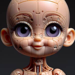 Detailed 3D Doll Emotions Model