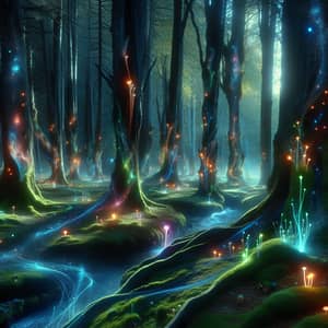 Magical Fantasy Forest - Awe-Inspiring Landscape