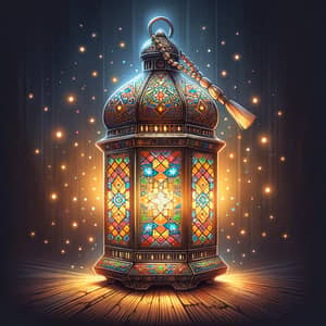 Traditional Ramadan Lantern | Islamic Geometric Art