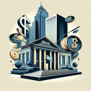 Luxurious American Bank: Trust & Prestige | Financial Growth
