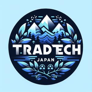 Nature-Inspired Tradetech Japan Logo Design