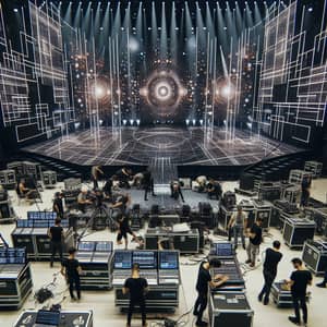 Modern Stage Set-up for Spectacular Performance