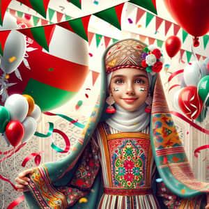 Omani National Day Celebration: Vibrant Traditional Dress