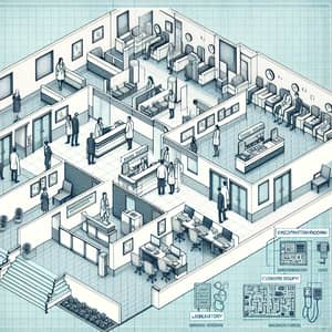 Hospital Check-Up Procedure Blueprint - Layout for Efficient Patient Care