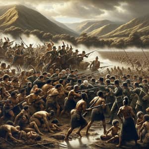 1864 Battle of Orakau: Maori vs. British Soldiers in Fierce Combat