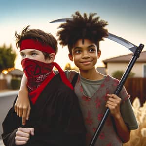 Randy Cunningham & Ruby Rose: Teen Martial Arts Duo in Action