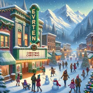 Evergreen Valley Christmas: Illustrated Winter Wonderland