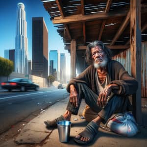 Contrast of City Life: Wealth and Poverty