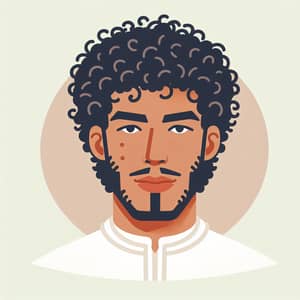 Meet Akram: The Moroccan Man with Remarkable Curly Hair