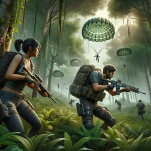 Multiplayer Battle Royale Game | Jungle Survival Adventure