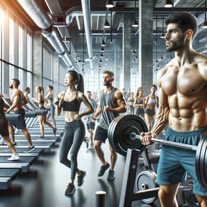 Diverse Gym Workouts: Strength, Cardio & Aerobics Classes