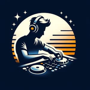 Minimalist DJ Logo Design - Custom Creations