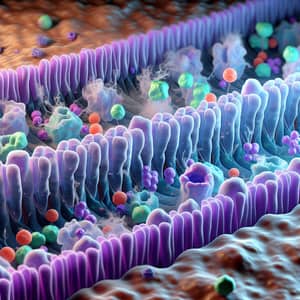 Opioid Receptors Alignment: Microscopic Visualization