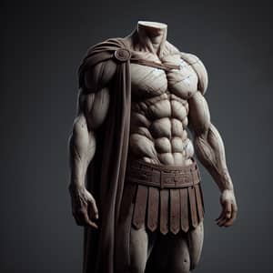 Muscular Character Caesar - Strength Visualization