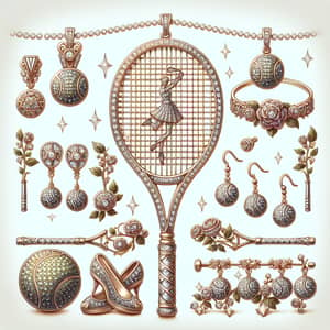Luxurious Tennis Jewelry Set | Elegant & Timeless Pieces