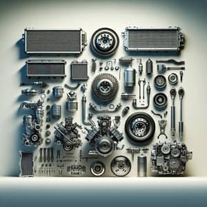 Minimalist Automotive Parts | Intricate Designs