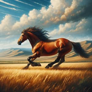 Spirit: Stallion of the Cimarron Inspired Realistic Scene