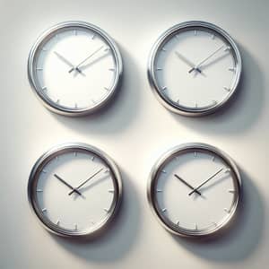 Blank Round Wall Clocks | Classic Design | Minimalist Decor