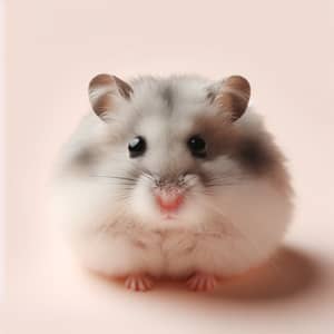 Cute Light Grey Hamster - Adorable Pets