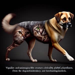 Imaginative Dog-Cat Hybrid: Best Features Combined