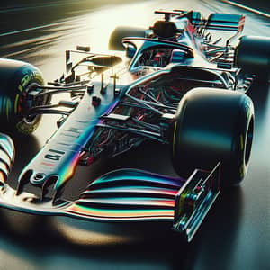 Sleek Formula 1 Racing Car | Vibrant Colors & Aerodynamics