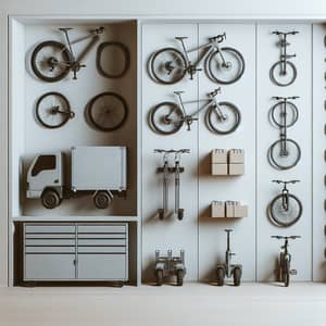 Minimalist Bike Logistics Design | Efficient & Organized Bicycles
