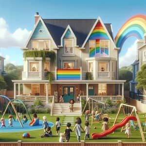 Charming Children's Home in Peaceful Neighborhood