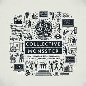 Collective Monster - Artists Collective Logo