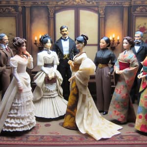 Rizal's Girlfriends Diorama: Multicultural Representation