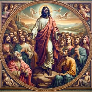 Renaissance Resurrection: Black Jesus Depiction