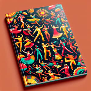 Diverse Cultural Dance Notebook Cover Design