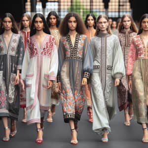 Latest Moroccan Caftan Fashion Trends | Runway Showcase