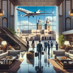 Luxury Airplane Tickets to Algeria | Grand Private Jet & Elegant Airport Lounge