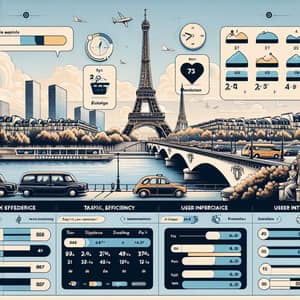 Hypothetical Taxi Applications Comparison in Paris