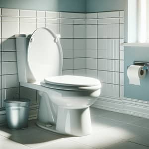 Modern White Toilet Bowl for Your Bathroom