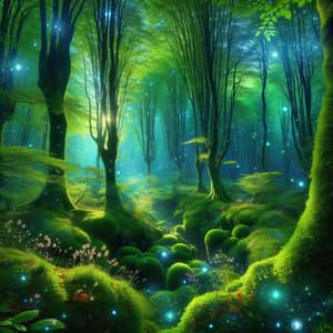 Enchanting and Mystical Forest: A Serene Haven of Nature's Magic