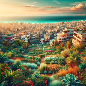 Baniyas Syria: Coastal City Panoramic View