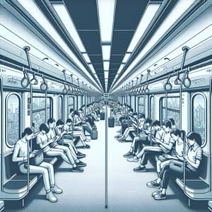 Lanzhou Subway: A Busy Carriage Experience