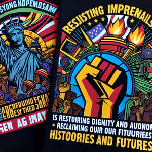 Vibrant Resistance T-Shirts: Dignity & Autonomy Restored