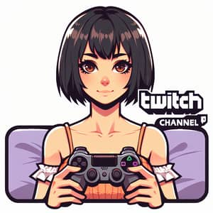 Vector Illustration Twitch Channel Cover