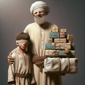 Pre-Islamic Era: Visually Impaired Man and Gifted Boy