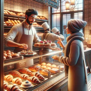 Baked with Love: Warm Bakery Scene and Delicious Pastries