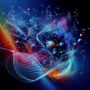 Abstract Scientific Discoveries Art | Vibrant Visualizations