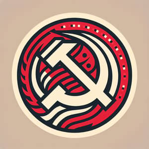Menshevik Party Emblem with Modern Symbolism