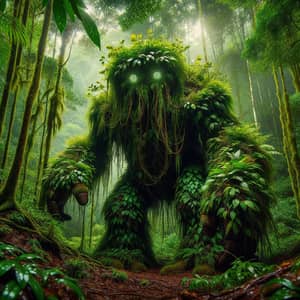 Enigmatic Forest Monster: Guardian of the Woods