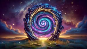 Enchanting Multi-dimensional Portal | Cosmic Energy Vortex