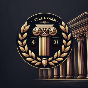 Roman Antiquity Style Logo for Telegram Channel